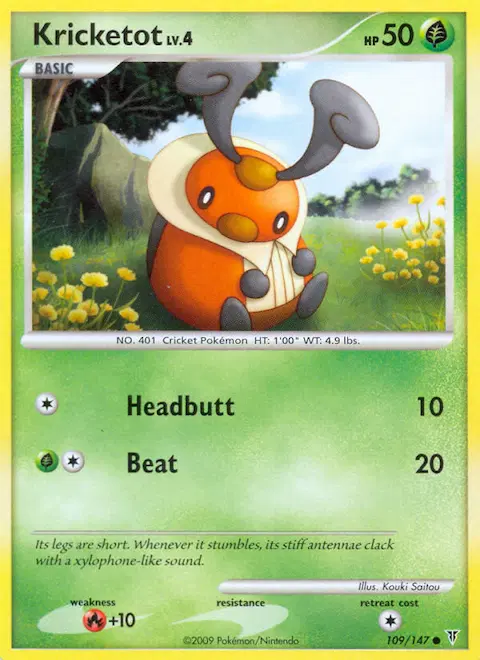 Kricketot, Supreme Victors 109/147