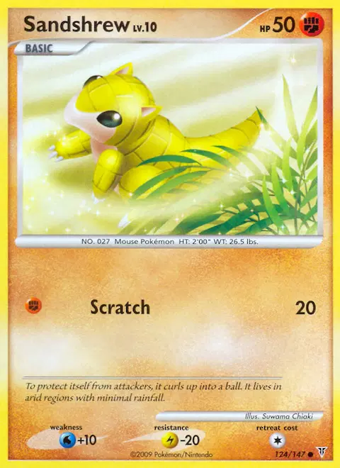 Sandshrew, Supreme Victors 124/147