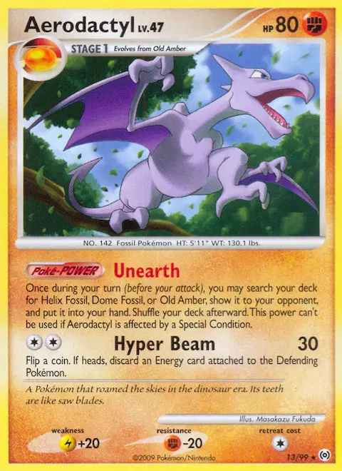 Aerodactyl, Arceus 13/99