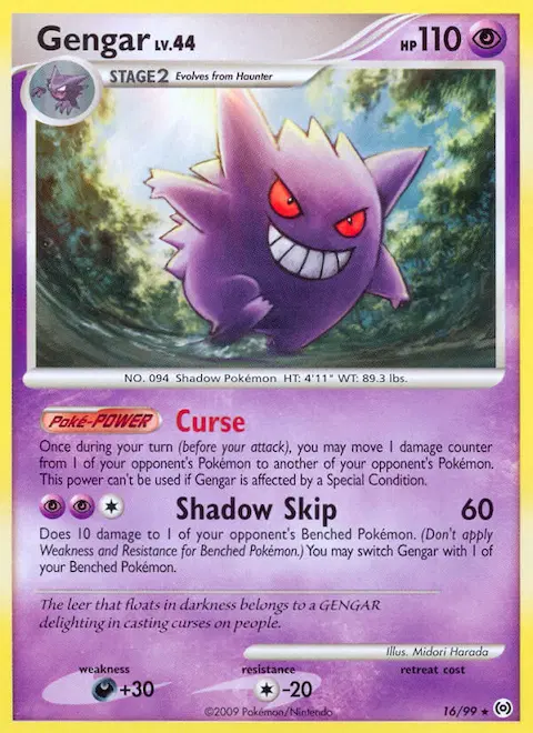 Gengar, Arceus 16/99