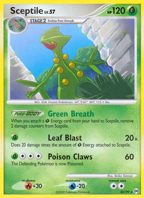 Sceptile, Arceus 30/99