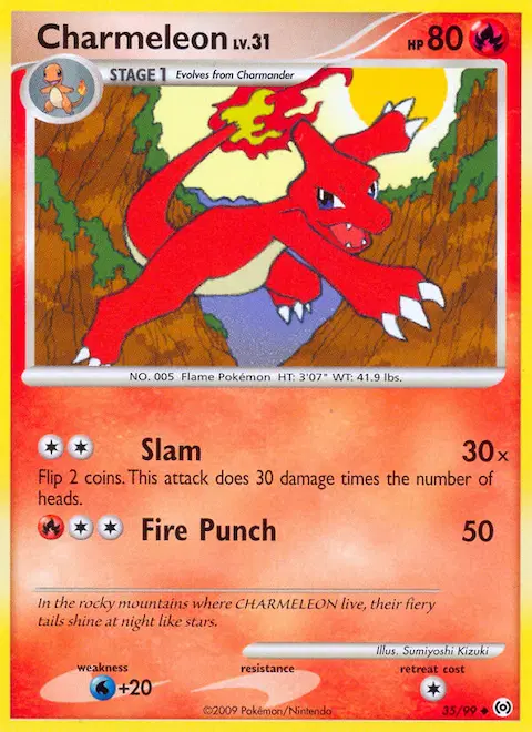 Charmeleon, Arceus 35/99