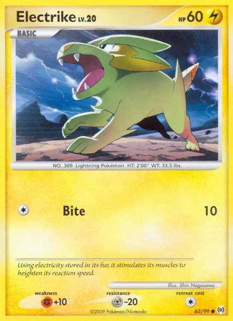 Electrike, Arceus 63/99