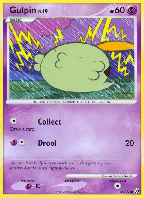 Gulpin, Arceus 66/99