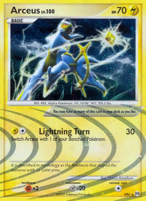 Arceus, Arceus AR6