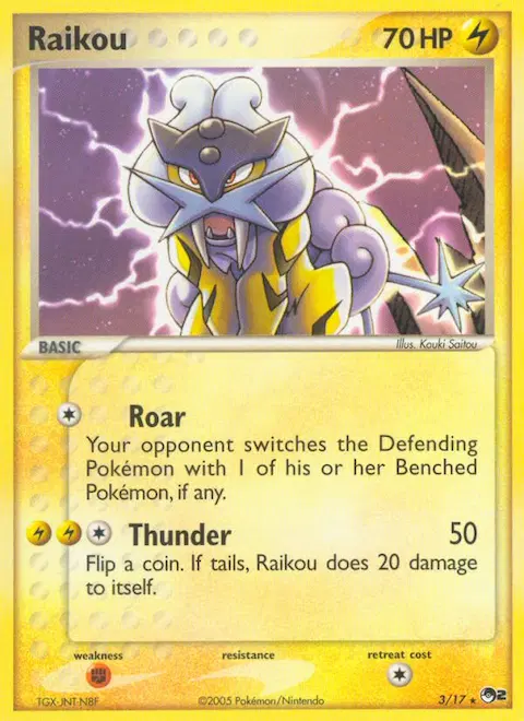 Raikou, POP Series 2 3/17