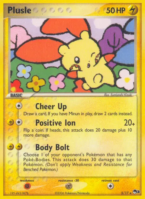 Plusle, POP Series 3 5/17