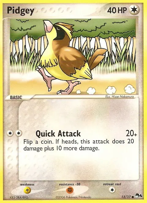 Pidgey, POP Series 4 12/17