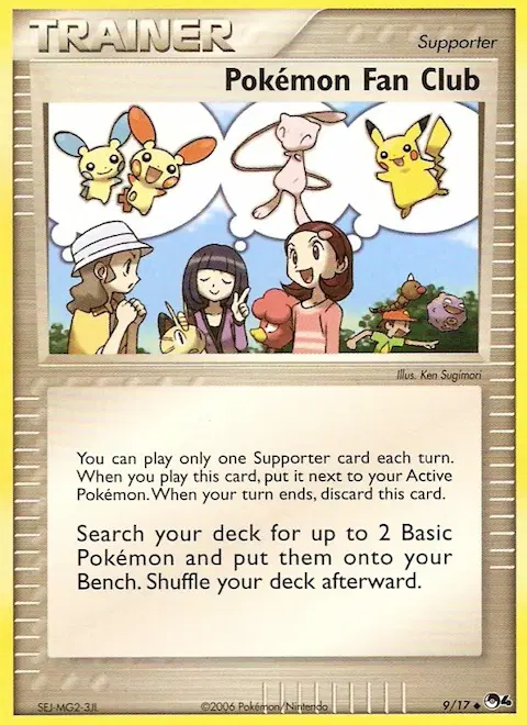 Pokémon Fan Club, POP Series 4 9/17