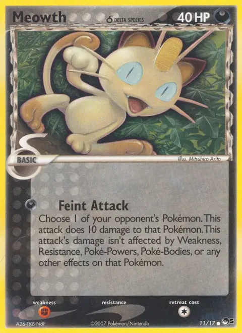 Meowth δ, POP Series 5 11/17