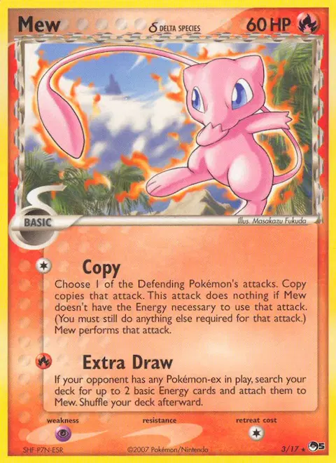 Mew δ, POP Series 5 3/17