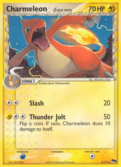 Charmeleon δ, POP Series 5 5/17
