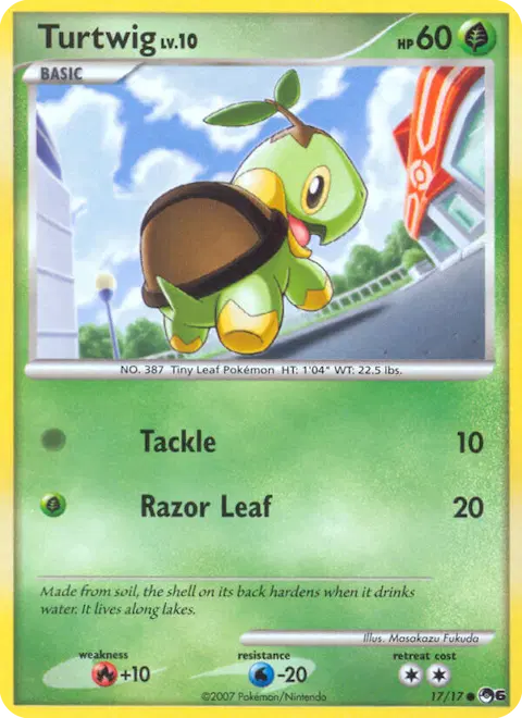 Turtwig, POP Series 6 17/17