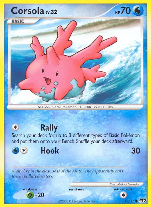 Corsola, POP Series 7 13/17
