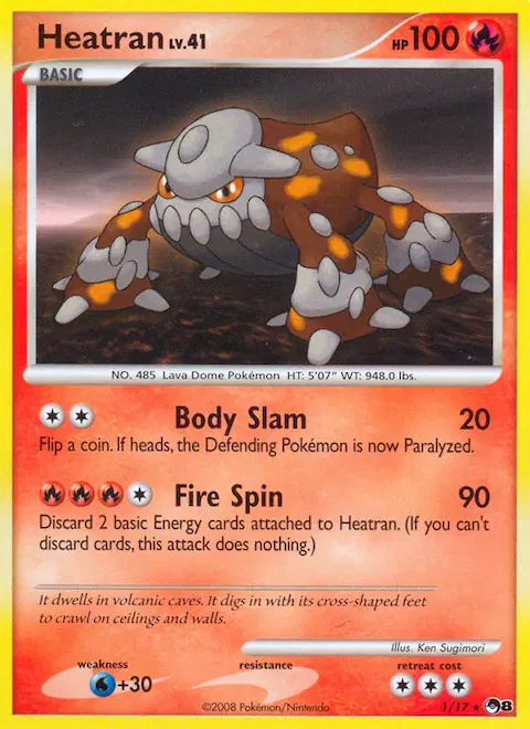 Heatran, POP Series 8 1/17