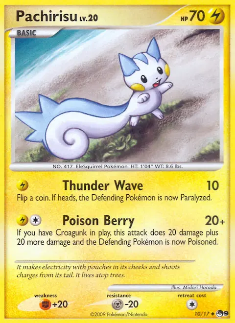 Pachirisu, POP Series 9 10/17