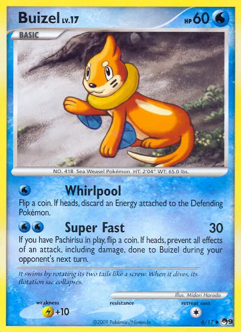 Buizel, POP Series 9 6/17