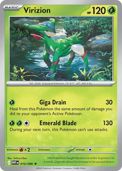 Virizion, White Flare 010/086