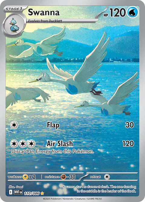 Swanna, White Flare 110/086