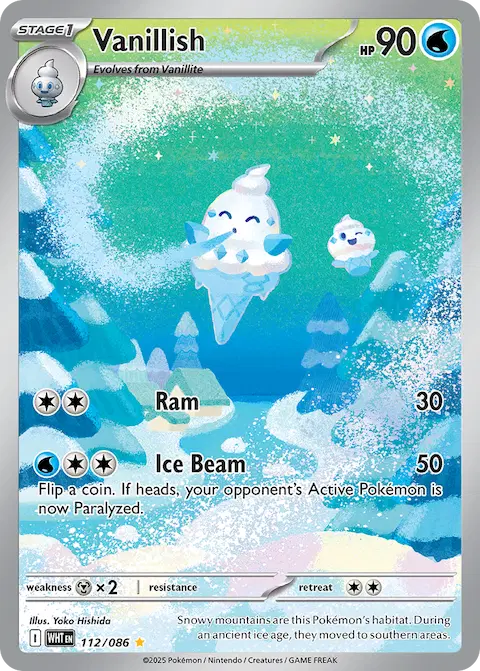 Vanillish, White Flare 112/086