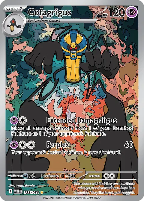 Cofagrigus, White Flare 123/086