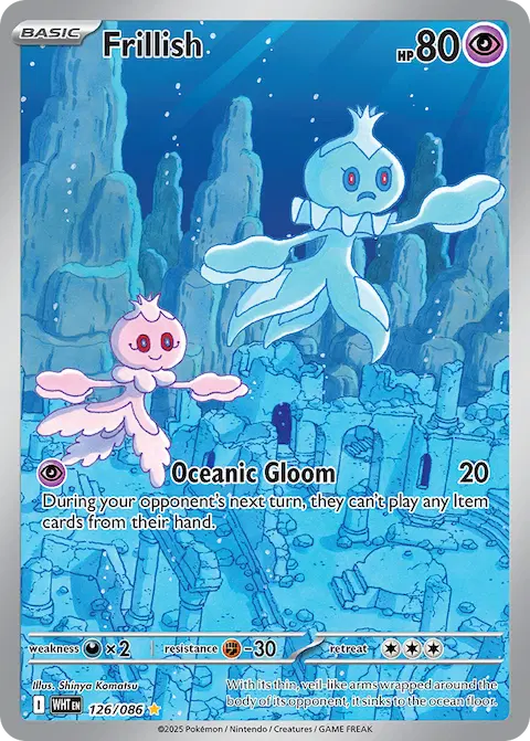 Frillish, White Flare 126/086