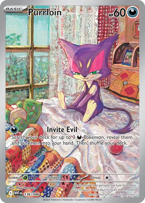 Purrloin, White Flare 136/086