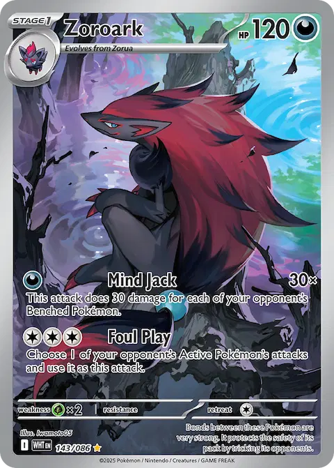Zoroark, White Flare 143/086