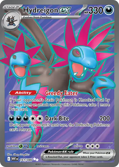 Hydreigon ex, White Flare 161/086
