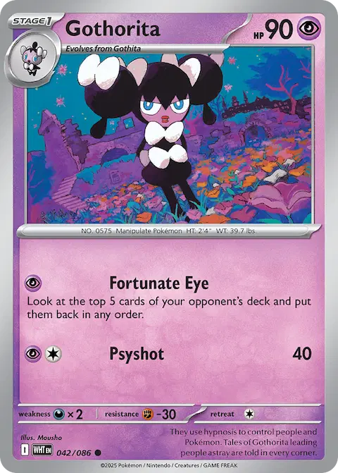 Gothorita, White Flare 042/086
