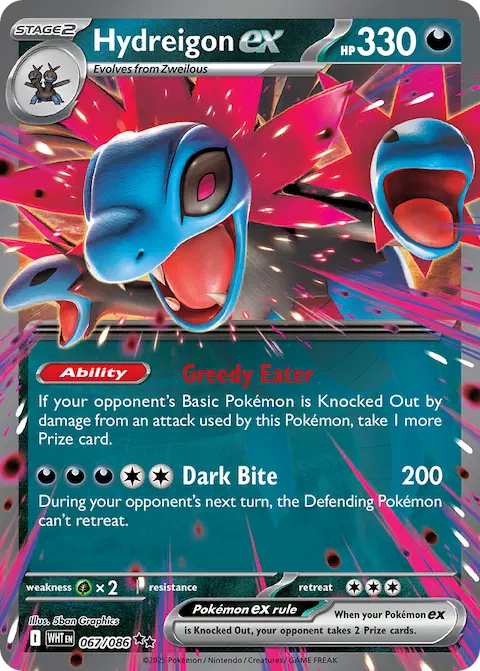 Hydreigon ex, White Flare 067/086