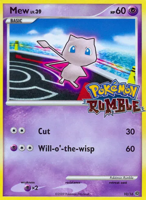 Mew, Pokémon Rumble 10/16