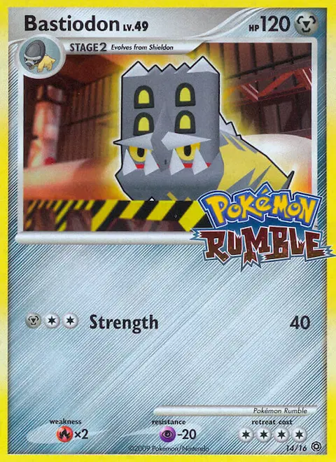 Bastiodon, Pokémon Rumble 14/16