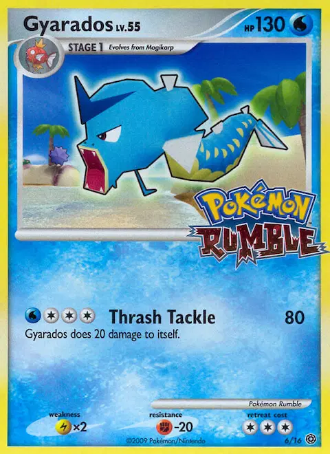 Gyarados, Pokémon Rumble 6/16