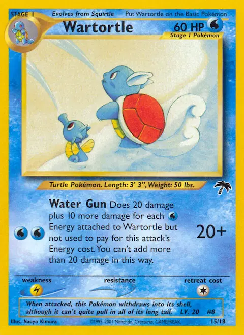 Wartortle, Southern Islands 15/18