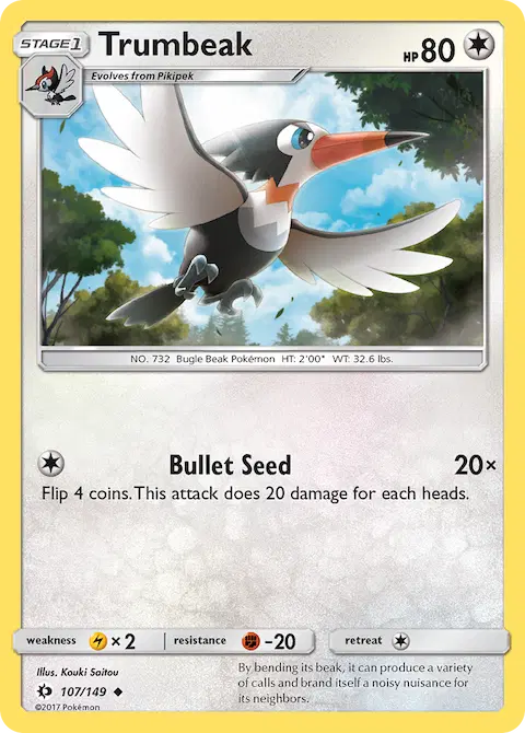 Trumbeak, Sun & Moon 107/149