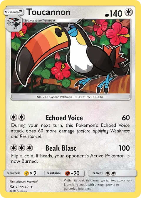 Toucannon, Sun & Moon 108/149