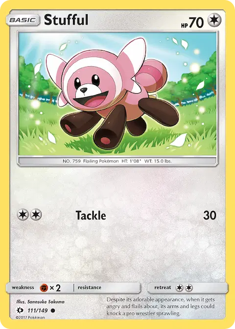 Stufful, Sun & Moon 111/149