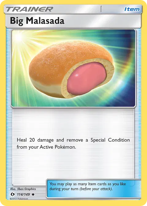 Big Malasada, Sun & Moon 114/149