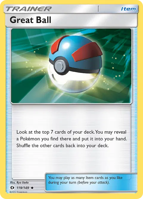 Great Ball, Sun & Moon 119/149