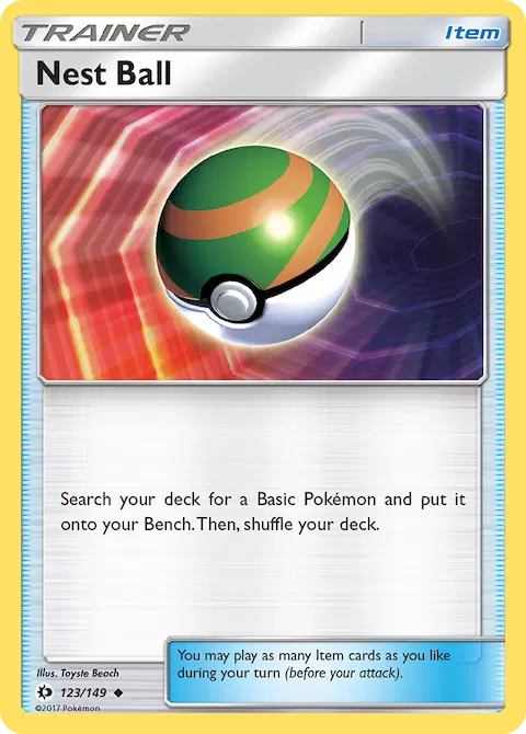 Nest Ball, Sun & Moon 123/149