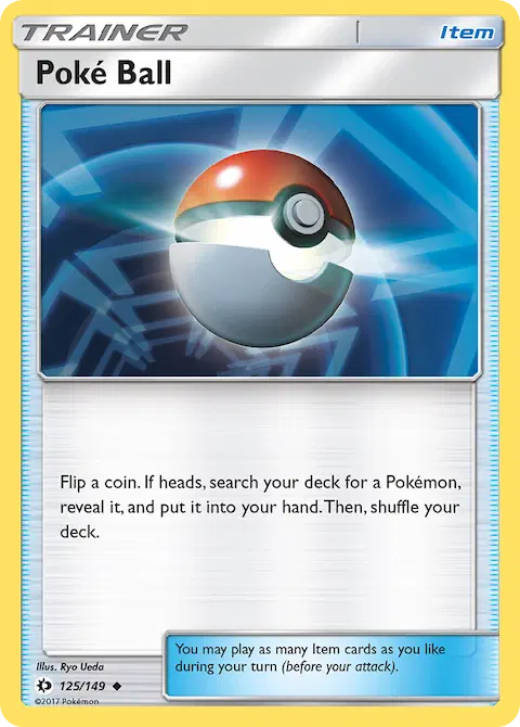 Poké Ball, Sun & Moon 125/149