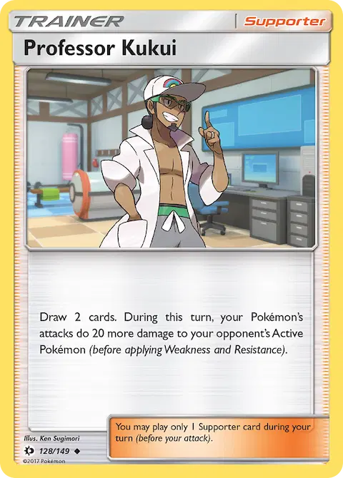 Professor Kukui, Sun & Moon 128/149