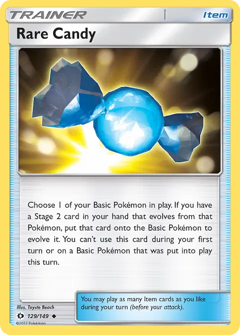 Rare Candy, Sun & Moon 129/149