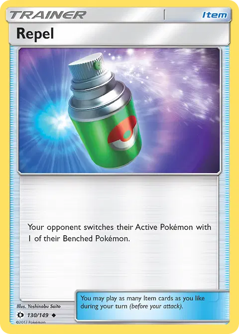 Repel, Sun & Moon 130/149
