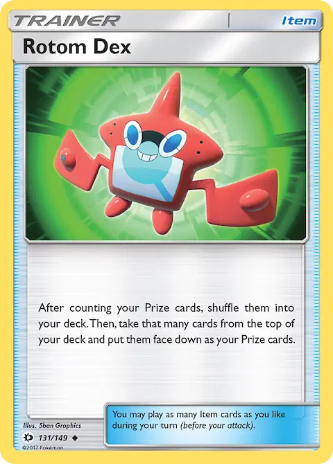 Rotom Dex, Sun & Moon 131/149