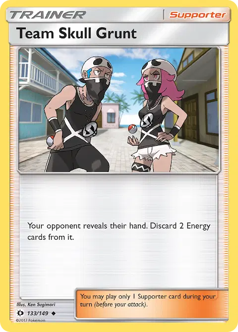 Team Skull Grunt, Sun & Moon 133/149