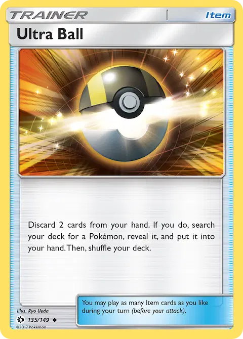 Ultra Ball, Sun & Moon 135/149