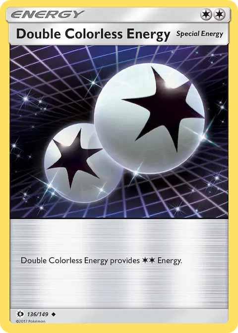 Double Colorless Energy, Sun & Moon 136/149