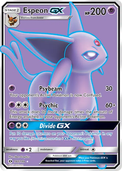 Espeon GX, Sun & Moon 140/149